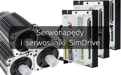 Połączenie i konfiguracja CSMIO/IP-S, simDrive Servo 400W, 750W (Mach3, Mach4, simCNC)