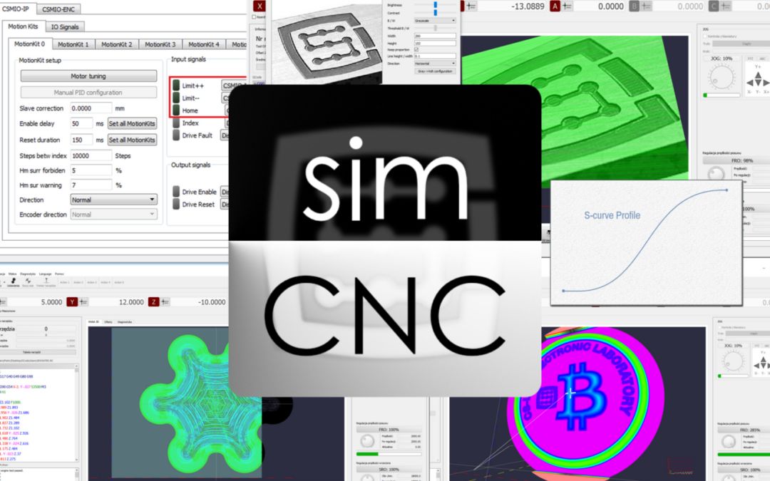 Lista Gcode i Mcode obsługiwanych przez simCNC